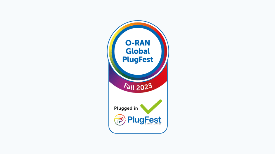 Medal of O-RAN PlugFest Fall 2023 Active Participant